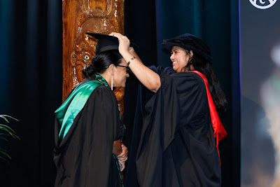 Photo from the TWoA Tainui 2025 Graduations (Ceremony 3 @ 10am) held at Claudelands Event Centre in Hamilton, Waikato, New Zealand on Wednesday, 30 April, 2025. Photography by Mike Walen / KeyImagery Photography. Copyright: © 2025 Te Wānanga o Aotearoa.