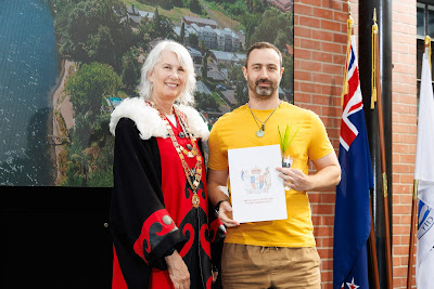 Photo from the HCC NZ Citizenship Ceremony (Morning) held in The Atrium, Wintec/Te Pukenga, Hamilton, Waikato, New Zealand at 10:00am on Monday, 12 February, 2024. Photo: Mike Walen / KeyImagery Photography. Copyright: © Hamilton City Council.