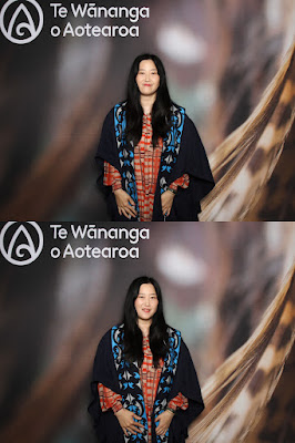 Booth photo from Ceremony 1 of the TWoA Tāmaki Makaurau 2025 Graduations (November Ceremonies) held at Church Unlimited, Glendene, Auckland, New Zealand at 12pm on Tuesday, 11 November, 2025. Photography by InstaBooth / KeyImagery Photography. Copyright: © 2025 Te Wānanga o Aotearoa.