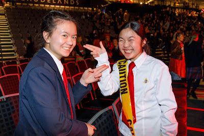 Photo from Waikato Diocesan House Singing 2021, held at Claudelands Event Centre, Hamilton, New Zealand, on Friday 2 July 2021.  Photo: Mike Walen / KeyImagery Photography. Copyright: © Waikato Diocesan School for Girls.