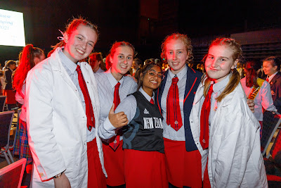 Photo from Waikato Diocesan House Singing 2021, held at Claudelands Event Centre, Hamilton, New Zealand, on Friday 2 July 2021.  Photo: Mike Walen / KeyImagery Photography. Copyright: © Waikato Diocesan School for Girls.