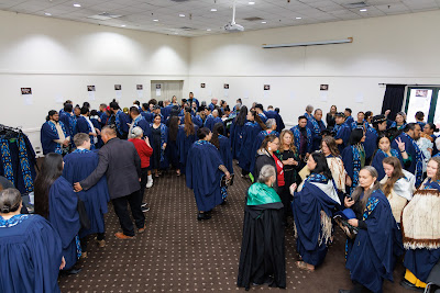 Photo from the TWoA Waiariki 2025 Graduations (Waiwhero) held at the Distinction Hotel, Rotorua, Bay of Plenty, New Zealand on Friday, 9 May, 2025. Photography by Mike Walen / KeyImagery Photography. Copyright: © 2025 Te Wānanga o Aotearoa.