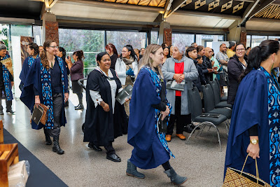 Photo from the TWoA Waiariki 2023 Graduations (Waiwhero), held at Te Puia, Rotorua, Bay of Plenty, New Zealand on Friday, 12 May, 2023. Photo: Mike Walen / KeyImagery Photography. Copyright: © Te Wānanga o Aotearoa.
