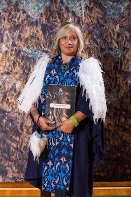 Photo from the TWoA Tainui 2018 Graduations (Ceremony 1),  held at Hamilton Boys' High School, Hamilton, New Zealand. Taken: Thursday 19 April 2018. Photo: Mike Walen / KeyImagery Photography. Copyright: © Te Wananga o Aotearoa.