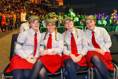 Photo from Waikato Diocesan House Singing 2021, held at Claudelands Event Centre, Hamilton, New Zealand, on Friday 2 July 2021.  Photo: Mike Walen / KeyImagery Photography. Copyright: © Waikato Diocesan School for Girls.