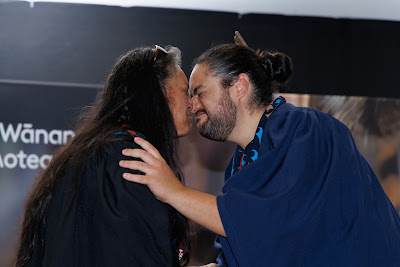 Photo from the TWoA Te Tai Tokerau (Kaitaia) 2025 Graduation held at Te Kura Kaupapa Maori o Pukemiro in Kaitaia, Northland, New Zealand on Monday, 14 April, 2025. Photo by Mike Walen / KeyImagery Photography. Copyright: © 2025 Te Wānanga o Aotearoa.