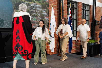 Photo from the HCC NZ Citizenship Ceremony 2 (Afternoon) held at The Atrium, Wintec/Te Pukenga, Hamilton, Waikato, New Zealand at 3:30pm on Monday, 11 March, 2024. Photo: Mike Walen / KeyImagery Photography. Copyright: © Hamilton City Council.