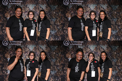 Booth photo from the TWoA Tainui 2021 Graduations (Thursday Morning - Ceremony 1), held at Elim Church, Te Rapa, Hamilton, New Zealand. Taken: Thursday 22 April 2021. Photo: InstaBooth / KeyImagery Photography. Copyright: © Te Wānanga o Aotearoa.