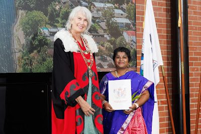 Photo from the HCC NZ Citizenship Ceremony 2 (Afternoon) held at The Atrium, Wintec/Te Pukenga, Hamilton, Waikato, New Zealand at 3:30pm on Monday, 11 March, 2024. Photo: Mike Walen / KeyImagery Photography. Copyright: © Hamilton City Council.