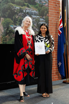 Photo from the HCC NZ Citizenship Ceremony (Morning) held in The Atrium, Wintec/Te Pukenga, Hamilton, Waikato, New Zealand at 10:00am on Monday, 12 February, 2024. Photo: Mike Walen / KeyImagery Photography. Copyright: © Hamilton City Council.
