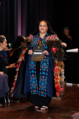 Photo from the TWoA Tāmaki Makaurau 2023 Graduations (Ceremony 1 @ 10am), held at the Due Drop Events Centre, Manukau, Auckland, New Zealand on Wednesday, 7 June, 2023. Photo: Mike Walen / KeyImagery Photography. Copyright: © Te Wānanga o Aotearoa.