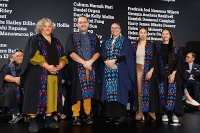 Photo from the TWoA Tāmaki Makaurau 2024 Graduations (Ceremony 3 @ 2pm), held at Church Unlimited, Glendene, Auckland, New Zealand on Tuesday, 25 June, 2024. Photo: Mike Walen / KeyImagery Photography. Copyright: © Te Wānanga o Aotearoa.