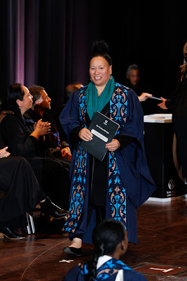 Photo from the TWoA Tāmaki Makaurau 2023 Graduations (Ceremony 1 @ 10am), held at the Due Drop Events Centre, Manukau, Auckland, New Zealand on Wednesday, 7 June, 2023. Photo: Mike Walen / KeyImagery Photography. Copyright: © Te Wānanga o Aotearoa.