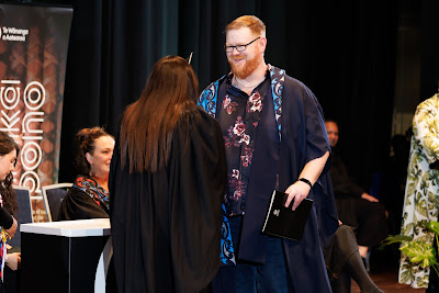 Photo from the TWoA Tāmaki Makaurau 2023 Graduations (Ceremony 5 @ 3pm), held at the Due Drop Events Centre, Manukau, Auckland, New Zealand on Thursday, 8 June, 2023. Photo: Mike Walen / KeyImagery Photography. Copyright: © Te Wānanga o Aotearoa.
