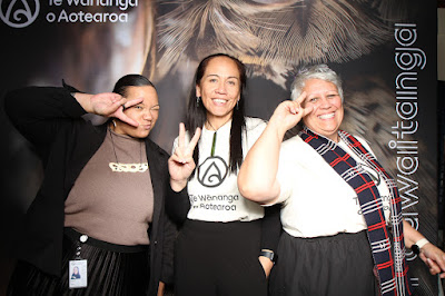Photo from the TWoA Waiariki 2025 Graduation (Kawerau), held at the Rautahi Marae in Kawerau, Bay of Plenty, New Zealand on Friday, 16 May, 2025. Photo: InstaBooth by KeyImagery Photography. Copyright: © 2025 Te Wānanga o Aotearoa.