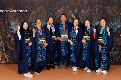 Photo from Ceremony 3 of the TWoA Tāmaki Makaurau 2025 Graduations (May 2025) held at the Mangere Arts Centre in Auckland, New Zealand on Tuesdday, 27 May, 2025. Photo by Mike Walen / KeyImagery Photography. Copyright: © 2025 Te Wānanga o Aotearoa.