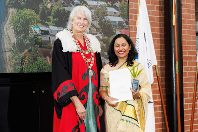 Photo from the HCC NZ Citizenship Ceremony 2 (Afternoon) held at The Atrium, Wintec/Te Pukenga, Hamilton, Waikato, New Zealand at 3:30pm on Monday, 11 March, 2024. Photo: Mike Walen / KeyImagery Photography. Copyright: © Hamilton City Council.