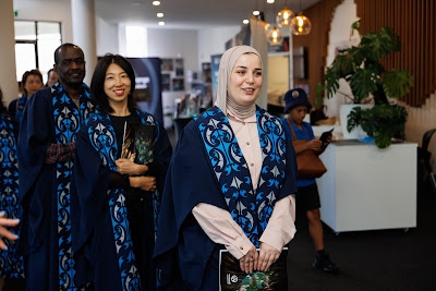 Official photos from Ceremony 2 of the TWoA Tāmaki Makaurau 2025 Graduations (November Ceremonies) held at Church Unlimited, Glendene, Auckland, New Zealand at 5pm on Tuesday, 11 November, 2025. Photography by Mike Walen & InstaBooth / KeyImagery Photography. Copyright: © 2025 Te Wānanga o Aotearoa.