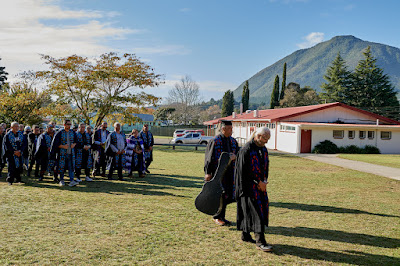 Photo from the TWoA Waiariki 2021 Graduations (Kawarau), held at Rautahi Marae117 Onslow Street, Bay of Plenty, New Zealand. Taken: Friday 21 May 2021. Photo: Alick Saunders for KeyImagery Photography. Copyright: © Te Wananga o Aotearoa.
