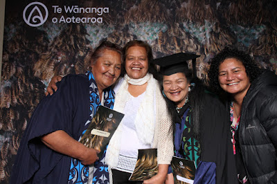 Booth photo from the TWoA Tainui 2021 Graduations (Friday - Ceremony 3),  held at Elim Church, Te Rapa, Hamilton, New Zealand. Taken: Friday 23 April 2021. Photo: InstaBooth / KeyImagery Photography. Copyright: © Te Wānanga o Aotearoa.