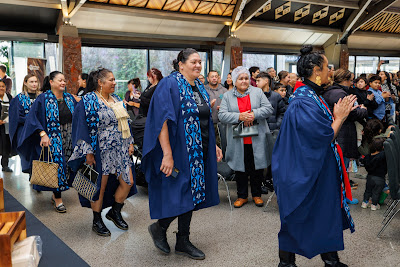 Photo from the TWoA Waiariki 2023 Graduations (Waiwhero), held at Te Puia, Rotorua, Bay of Plenty, New Zealand on Friday, 12 May, 2023. Photo: Mike Walen / KeyImagery Photography. Copyright: © Te Wānanga o Aotearoa.