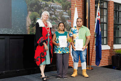 Photo from the HCC NZ Citizenship Ceremony 2 (Afternoon) held at The Atrium, Wintec/Te Pukenga, Hamilton, Waikato, New Zealand at 3:30pm on Monday, 11 March, 2024. Photo: Mike Walen / KeyImagery Photography. Copyright: © Hamilton City Council.