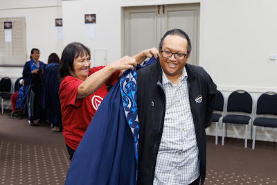 Photo from the TWoA Waiariki 2025 Graduations (Waiwhero) held at the Distinction Hotel, Rotorua, Bay of Plenty, New Zealand on Friday, 9 May, 2025. Photography by Mike Walen / KeyImagery Photography. Copyright: © 2025 Te Wānanga o Aotearoa.