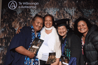 Booth photo from the TWoA Tainui 2021 Graduations (Friday - Ceremony 3),  held at Elim Church, Te Rapa, Hamilton, New Zealand. Taken: Friday 23 April 2021. Photo: InstaBooth / KeyImagery Photography. Copyright: © Te Wānanga o Aotearoa.