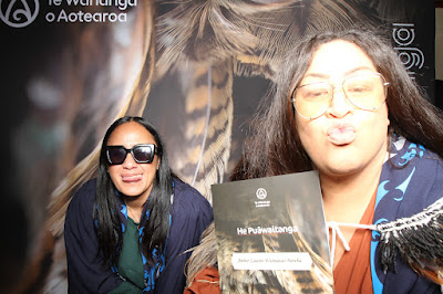 Photo from the TWoA Waiariki 2025 Graduation (Kawerau), held at the Rautahi Marae in Kawerau, Bay of Plenty, New Zealand on Friday, 16 May, 2025. Photo: InstaBooth by KeyImagery Photography. Copyright: © 2025 Te Wānanga o Aotearoa.