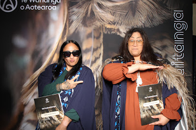 Photo from the TWoA Waiariki 2025 Graduation (Kawerau), held at the Rautahi Marae in Kawerau, Bay of Plenty, New Zealand on Friday, 16 May, 2025. Photo: InstaBooth by KeyImagery Photography. Copyright: © 2025 Te Wānanga o Aotearoa.