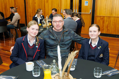 Photo from the 2023 Father/Daughter Breakfast held in the Nancy Light Hall at Waikato Diocesan in Hamilton, Waikato, New Zealand. Taken: Monday, 16 October, 2023. Photography: Mike Walen / KeyImagery Photography. Copyright: © Waikato Diocesan School for Girls.