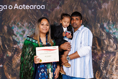 Photo from the TWoA Tāmaki Makaurau 2023 November Graduations (Ceremony 1 @ 1pm), held at the Due Drop Events Centre, Manukau, Auckland, New Zealand on Tuesday, 28 November, 2023. Photo: Mike Walen / KeyImagery Photography. Copyright: © Te Wānanga o Aotearoa.