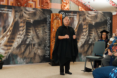 Photo from the TWoA Waiariki 2024 Graduation (Kawerau), held at Rautahi Marae in Kawerau, Bay of Plenty, New Zealand on Friday, 17 May, 2024. Photo: Mike Walen / KeyImagery Photography. Copyright: © Te Wānanga o Aotearoa.