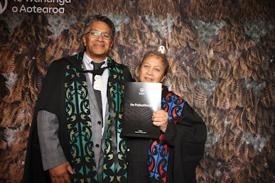 Booth photo from the TWoA Tainui 2023 Graduations (Ceremony 3 - Thursday Morning), held at Hamilton Boys High School, Hamilton, Waikato, New Zealand on Thursday, 20 April, 2023. Photo: InstaBooth / KeyImagery Photography. Copyright: © Te Wānanga o Aotearoa.