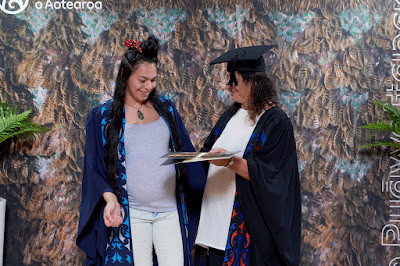 Photo from the TWoA Waiariki 2019 Graduations (Kawerau), held at Rautahi Marae, Kawerau, New Zealand. Taken: Friday 10 May 2019. Photo: Alick Saunders / KeyImagery Photography. Copyright: © Te Wananga o Aotearoa.