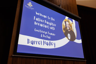 Photo from the 2023 Father/Daughter Breakfast held in the Nancy Light Hall at Waikato Diocesan in Hamilton, Waikato, New Zealand. Taken: Monday, 16 October, 2023. Photography: Mike Walen / KeyImagery Photography. Copyright: © Waikato Diocesan School for Girls.