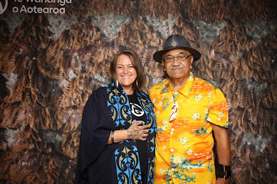 Booth photo from the TWoA Tainui 2023 Graduations (Ceremony 3 - Thursday Morning), held at Hamilton Boys High School, Hamilton, Waikato, New Zealand on Thursday, 20 April, 2023. Photo: InstaBooth / KeyImagery Photography. Copyright: © Te Wānanga o Aotearoa.