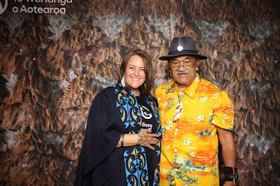 Booth photo from the TWoA Tainui 2023 Graduations (Ceremony 3 - Thursday Morning), held at Hamilton Boys High School, Hamilton, Waikato, New Zealand on Thursday, 20 April, 2023. Photo: InstaBooth / KeyImagery Photography. Copyright: © Te Wānanga o Aotearoa.