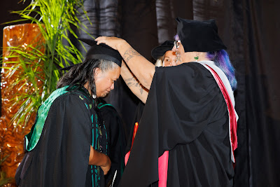 Ceremony photo from the TWoA Tainui 2023 Graduations (Ceremony 3 - Thursday Morning), held at Hamilton Boys High School, Hamilton, Waikato, New Zealand on Thursday, 20 April, 2023. Photo: Mike Walen / KeyImagery Photography. Copyright: © Te Wānanga o Aotearoa.