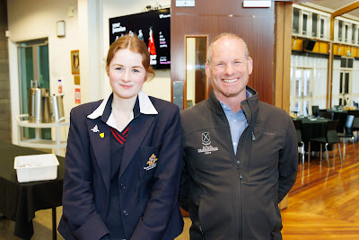 Photo from the 2023 Father/Daughter Breakfast held in the Nancy Light Hall at Waikato Diocesan in Hamilton, Waikato, New Zealand. Taken: Monday, 16 October, 2023. Photography: Mike Walen / KeyImagery Photography. Copyright: © Waikato Diocesan School for Girls.