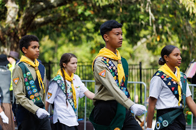Photo from the Anzac Day 2025 Civic Service held at Memorial Park in Hamilton, Waikato, New Zealand on Friday, 25 April, 2025. Photography by Mike Walen / KeyImagery Photography. Copyright: © 2025 Hamilton City Council.