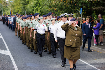 Photo from the Anzac Day 2025 Civic Service held at Memorial Park in Hamilton, Waikato, New Zealand on Friday, 25 April, 2025. Photography by Mike Walen / KeyImagery Photography. Copyright: © 2025 Hamilton City Council.