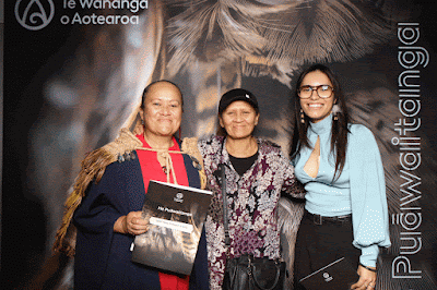 Booth photo from the TWoA Tainui 2025 Graduations (Ceremony 2 @ 2pm) held at Claudelands Event Centre in Hamilton, Waikato, New Zealand on Tuesday, 29 April, 2025. Photography by InstaBooth / KeyImagery Photography. Copyright: © 2025 Te Wānanga o Aotearoa.