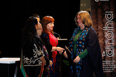 Photo from the TWoA Tāmaki Makaurau 2023 Graduations (Ceremony 1 @ 10am), held at the Due Drop Events Centre, Manukau, Auckland, New Zealand on Wednesday, 7 June, 2023. Photo: Mike Walen / KeyImagery Photography. Copyright: © Te Wānanga o Aotearoa.
