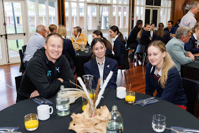 Photo from the 2023 Father/Daughter Breakfast held in the Nancy Light Hall at Waikato Diocesan in Hamilton, Waikato, New Zealand. Taken: Monday, 16 October, 2023. Photography: Mike Walen / KeyImagery Photography. Copyright: © Waikato Diocesan School for Girls.
