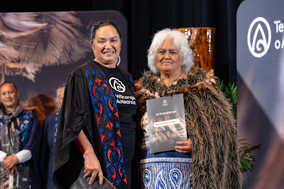 Photo from the TWoA Whirikoka 2024 Graduation (Gisborne), held at the War Memorial Theatre, Gisborne, East Coast, New Zealand on Wednesday, 16 April, 2025. Photo by Alick Saunders for KeyImagery Photography. Copyright: © 2025 Te Wānanga o Aotearoa.