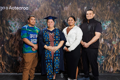Photo from the TWoA Tainui 2022 Graduations (Mangakotukutuku), held at the Mangakotukutuku Campus, Hamilton, Waikato, New Zealand. Taken: Friday 9 September, 2022. Photo: Mike Walen / KeyImagery Photography. Copyright: © Te Wananga o Aotearoa.