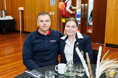 Photo from the 2023 Father/Daughter Breakfast held in the Nancy Light Hall at Waikato Diocesan in Hamilton, Waikato, New Zealand. Taken: Monday, 16 October, 2023. Photography: Mike Walen / KeyImagery Photography. Copyright: © Waikato Diocesan School for Girls.