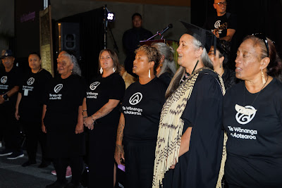 Ceremony photo from the TWoA Tainui 2023 Graduations (Ceremony 3 - Thursday Morning), held at Hamilton Boys High School, Hamilton, Waikato, New Zealand on Thursday, 20 April, 2023. Photo: Mike Walen / KeyImagery Photography. Copyright: © Te Wānanga o Aotearoa.