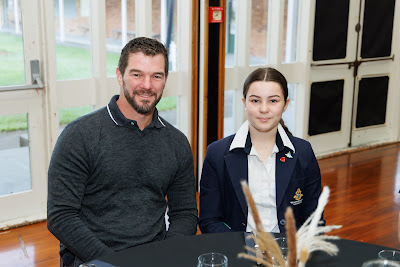 Photo from the 2023 Father/Daughter Breakfast held in the Nancy Light Hall at Waikato Diocesan in Hamilton, Waikato, New Zealand. Taken: Monday, 16 October, 2023. Photography: Mike Walen / KeyImagery Photography. Copyright: © Waikato Diocesan School for Girls.